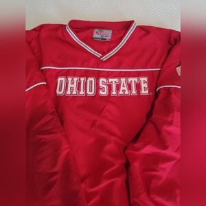 Ohio State Red Wind Shell Pullover